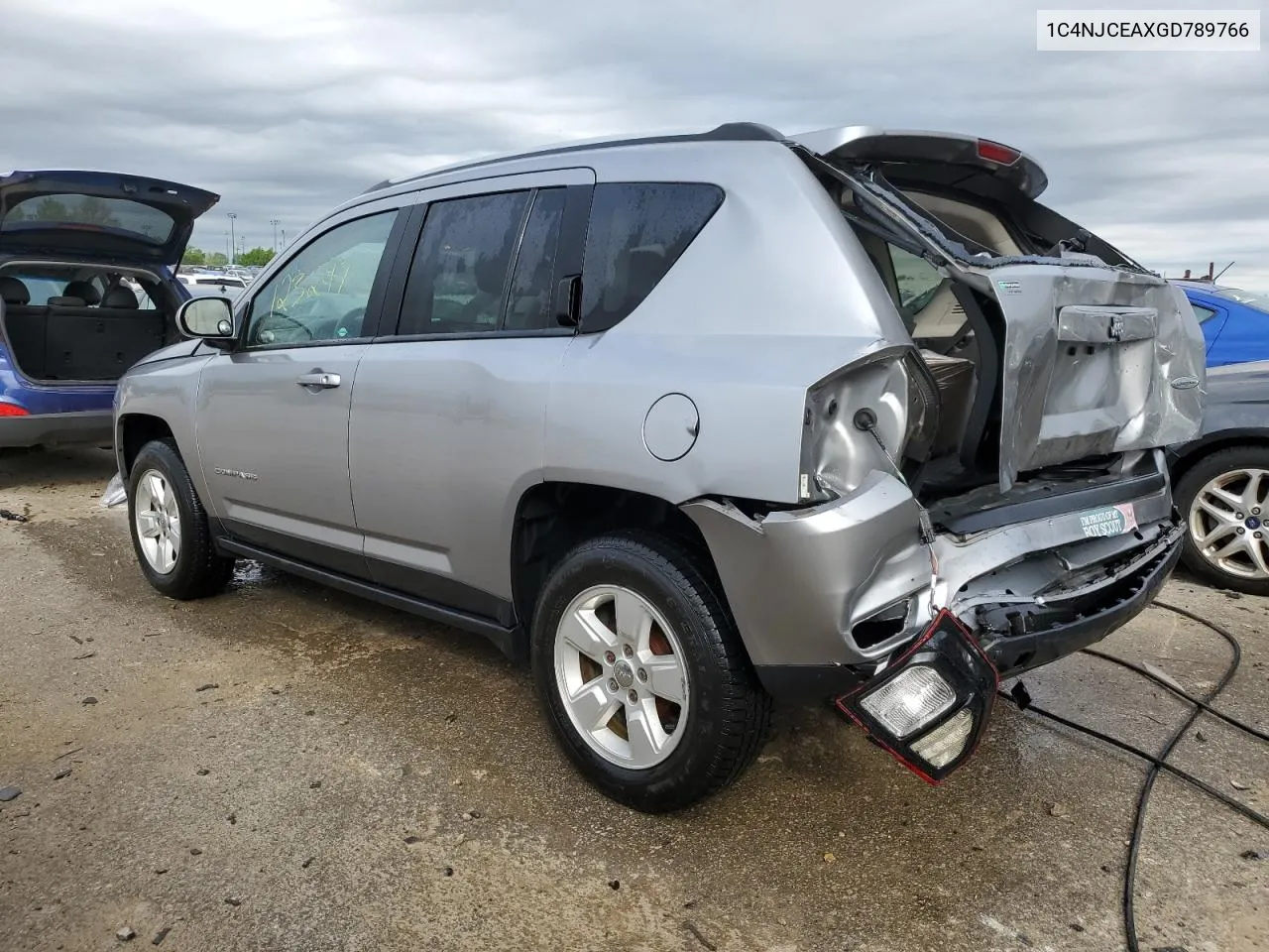 2016 Jeep Compass Latitude VIN: 1C4NJCEAXGD789766 Lot: 51494264