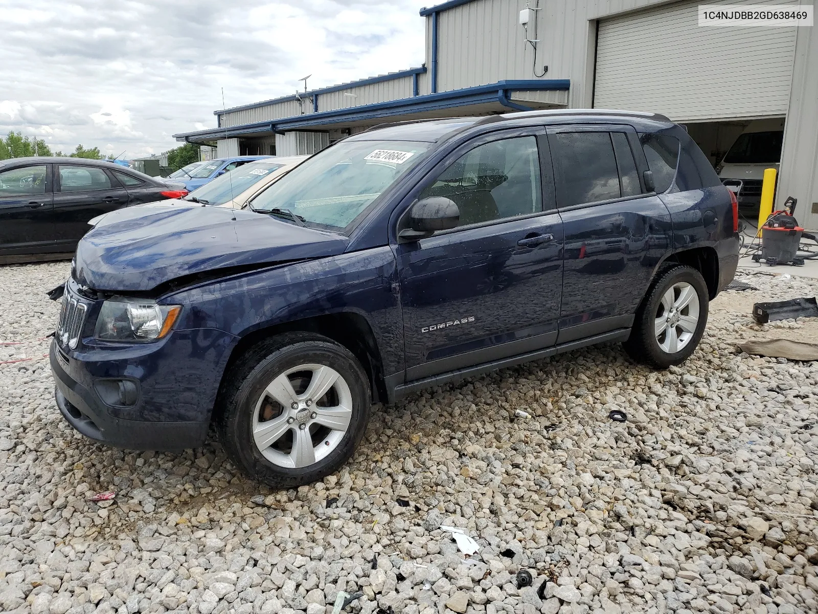 1C4NJDBB2GD638469 2016 Jeep Compass Sport