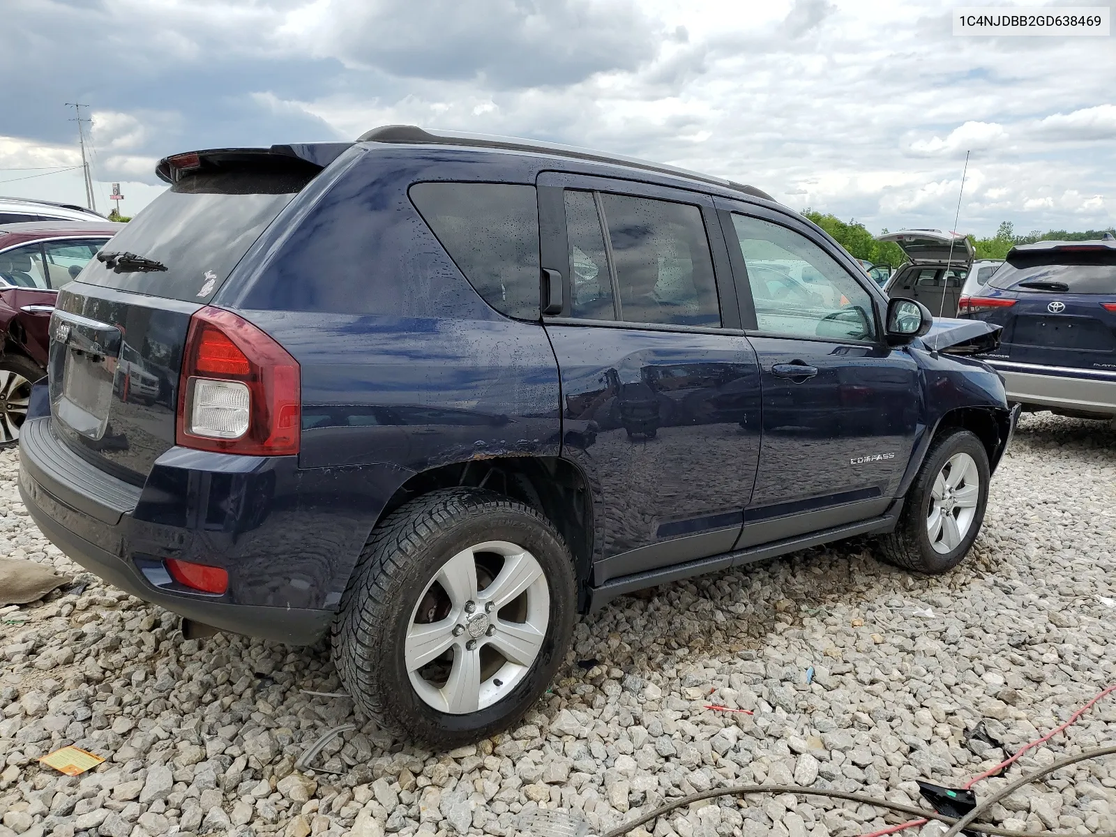 1C4NJDBB2GD638469 2016 Jeep Compass Sport