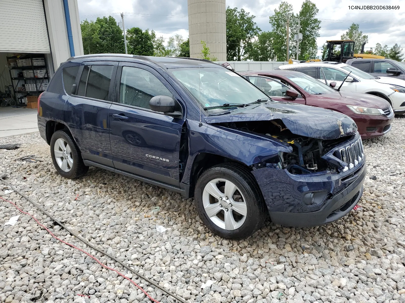 1C4NJDBB2GD638469 2016 Jeep Compass Sport