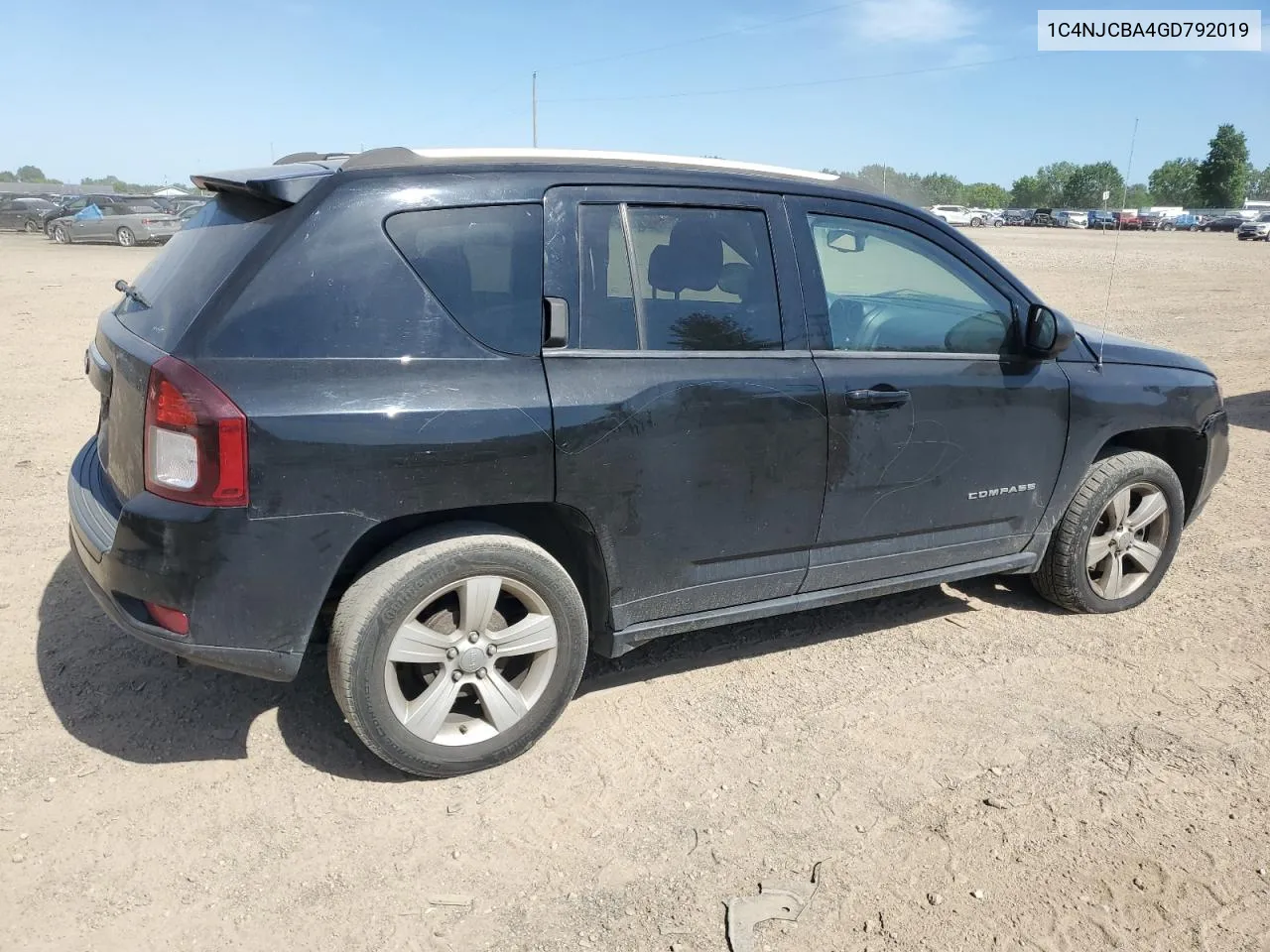 2016 Jeep Compass Sport VIN: 1C4NJCBA4GD792019 Lot: 56638814