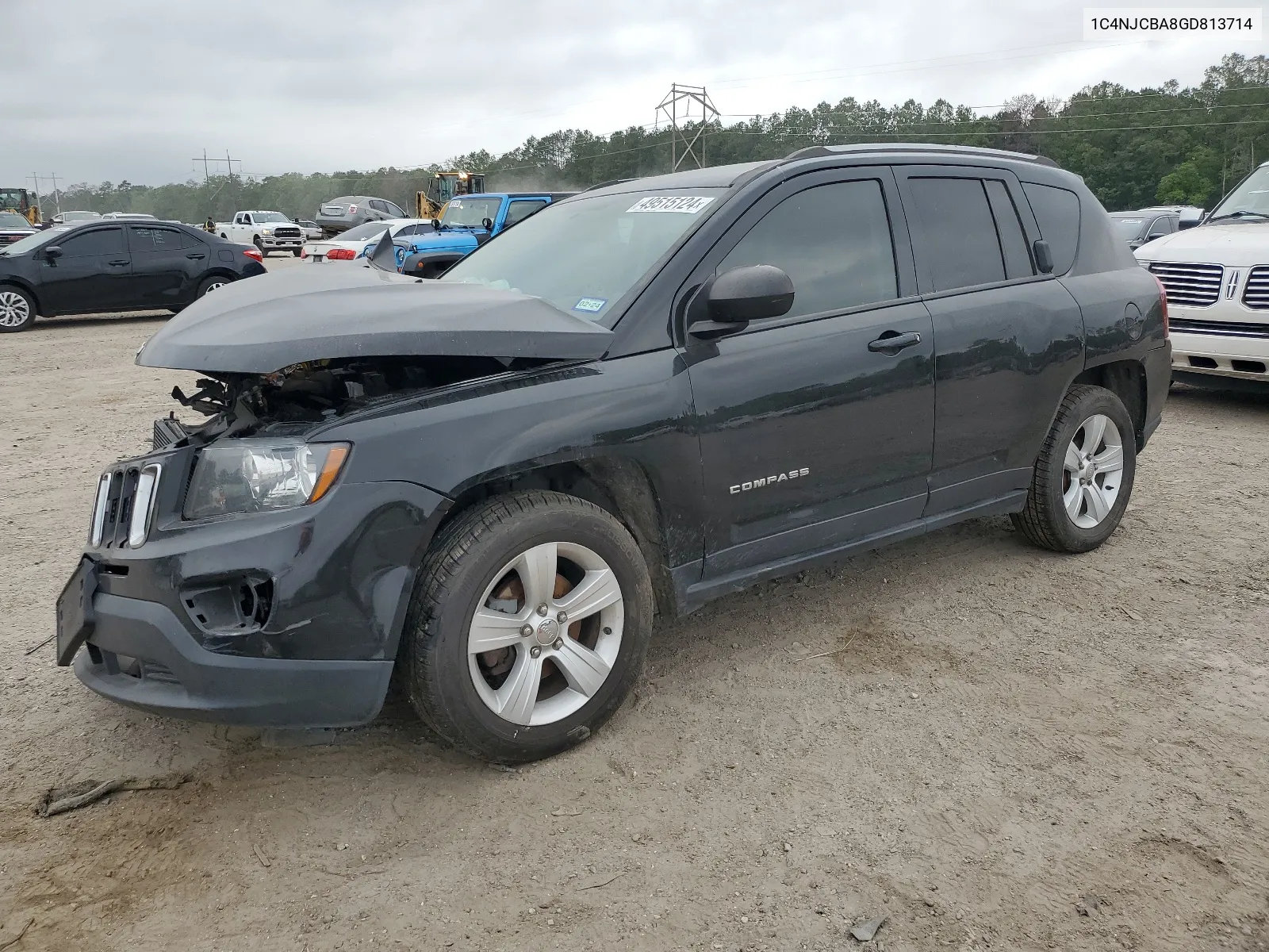 2016 Jeep Compass Sport VIN: 1C4NJCBA8GD813714 Lot: 56682064