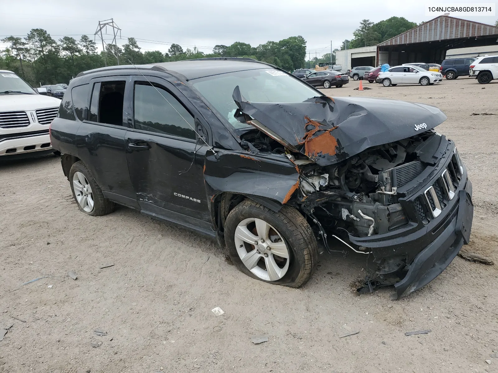 2016 Jeep Compass Sport VIN: 1C4NJCBA8GD813714 Lot: 56682064