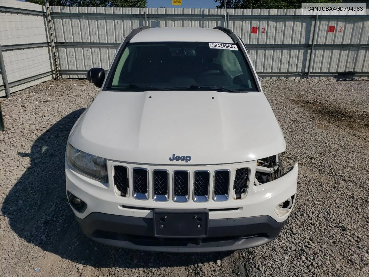 1C4NJCBA4GD794983 2016 Jeep Compass Sport