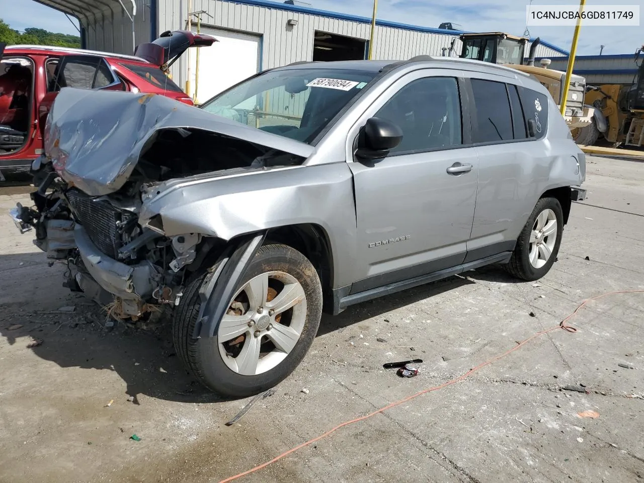 1C4NJCBA6GD811749 2016 Jeep Compass Sport