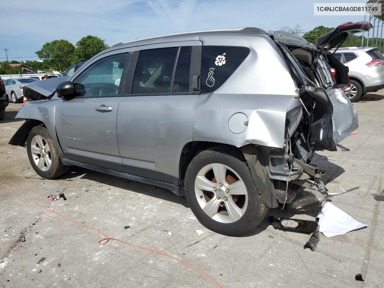 1C4NJCBA6GD811749 2016 Jeep Compass Sport