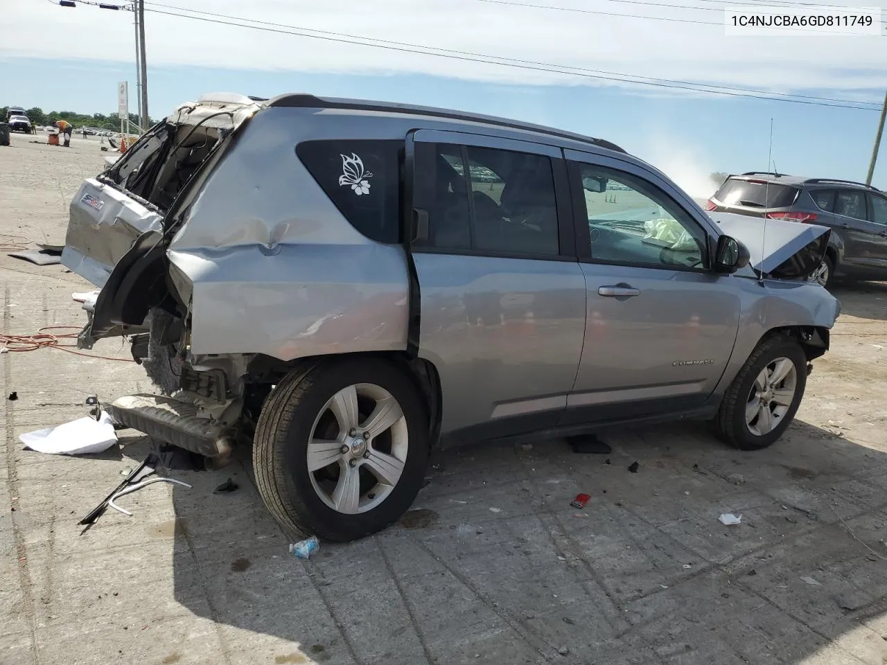 1C4NJCBA6GD811749 2016 Jeep Compass Sport