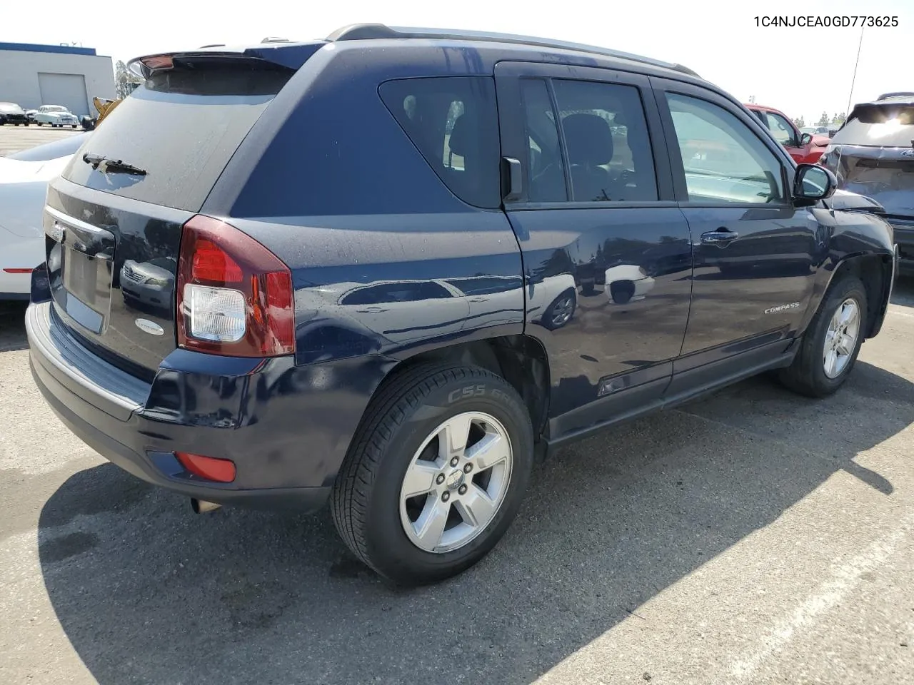 2016 Jeep Compass Latitude VIN: 1C4NJCEA0GD773625 Lot: 58914784