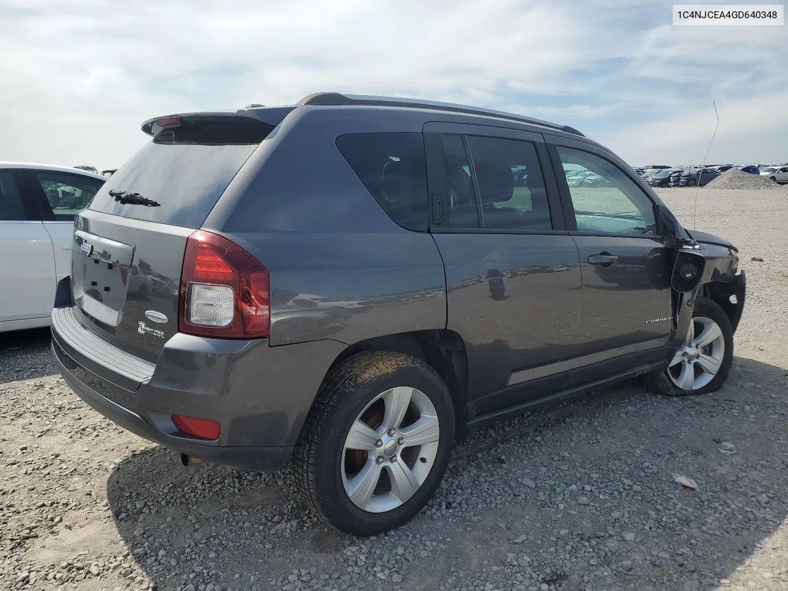 2016 Jeep Compass Latitude VIN: 1C4NJCEA4GD640348 Lot: 60253714