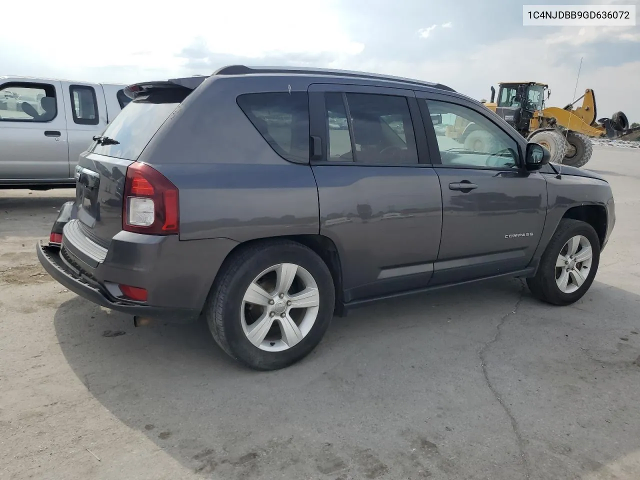 2016 Jeep Compass Sport VIN: 1C4NJDBB9GD636072 Lot: 60912604