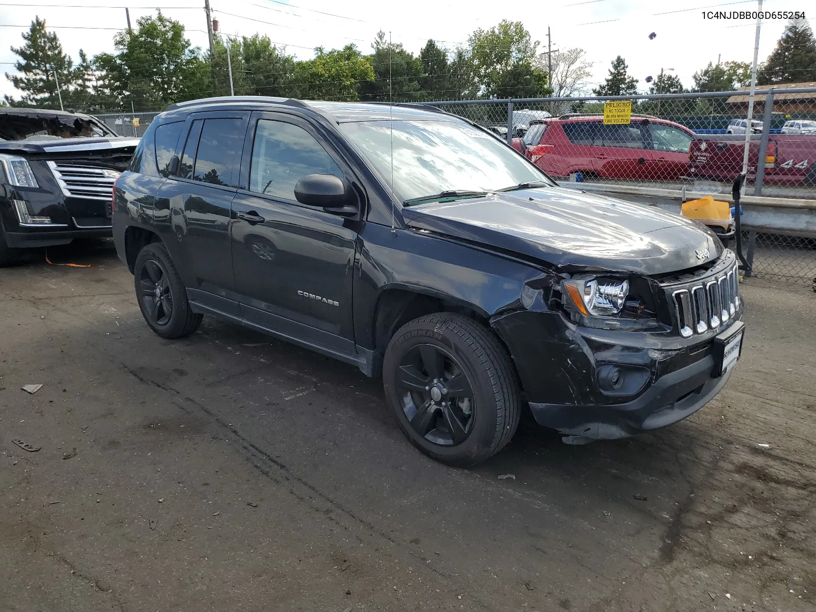 1C4NJDBB0GD655254 2016 Jeep Compass Sport