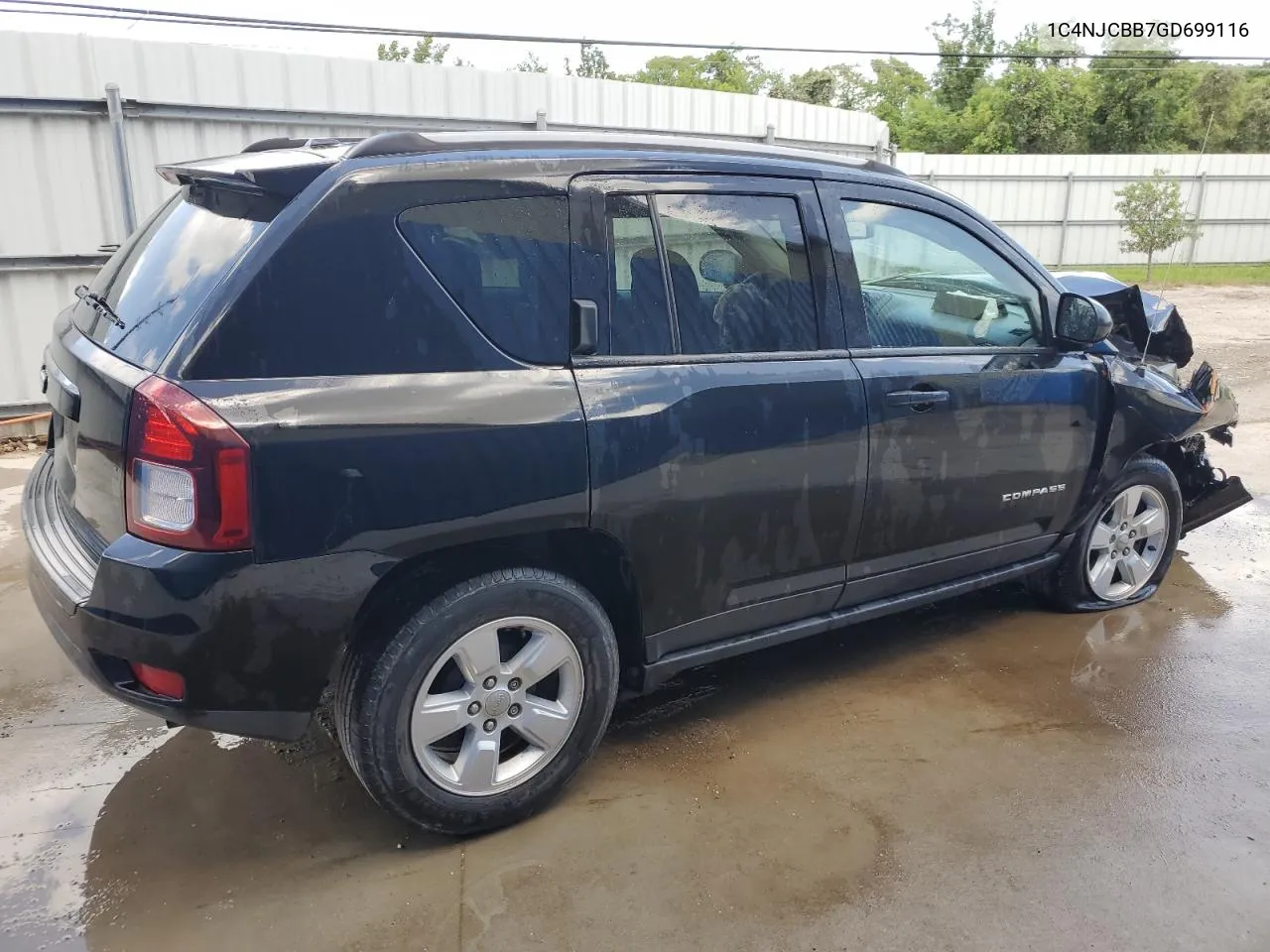 2016 Jeep Compass Sport VIN: 1C4NJCBB7GD699116 Lot: 61894894