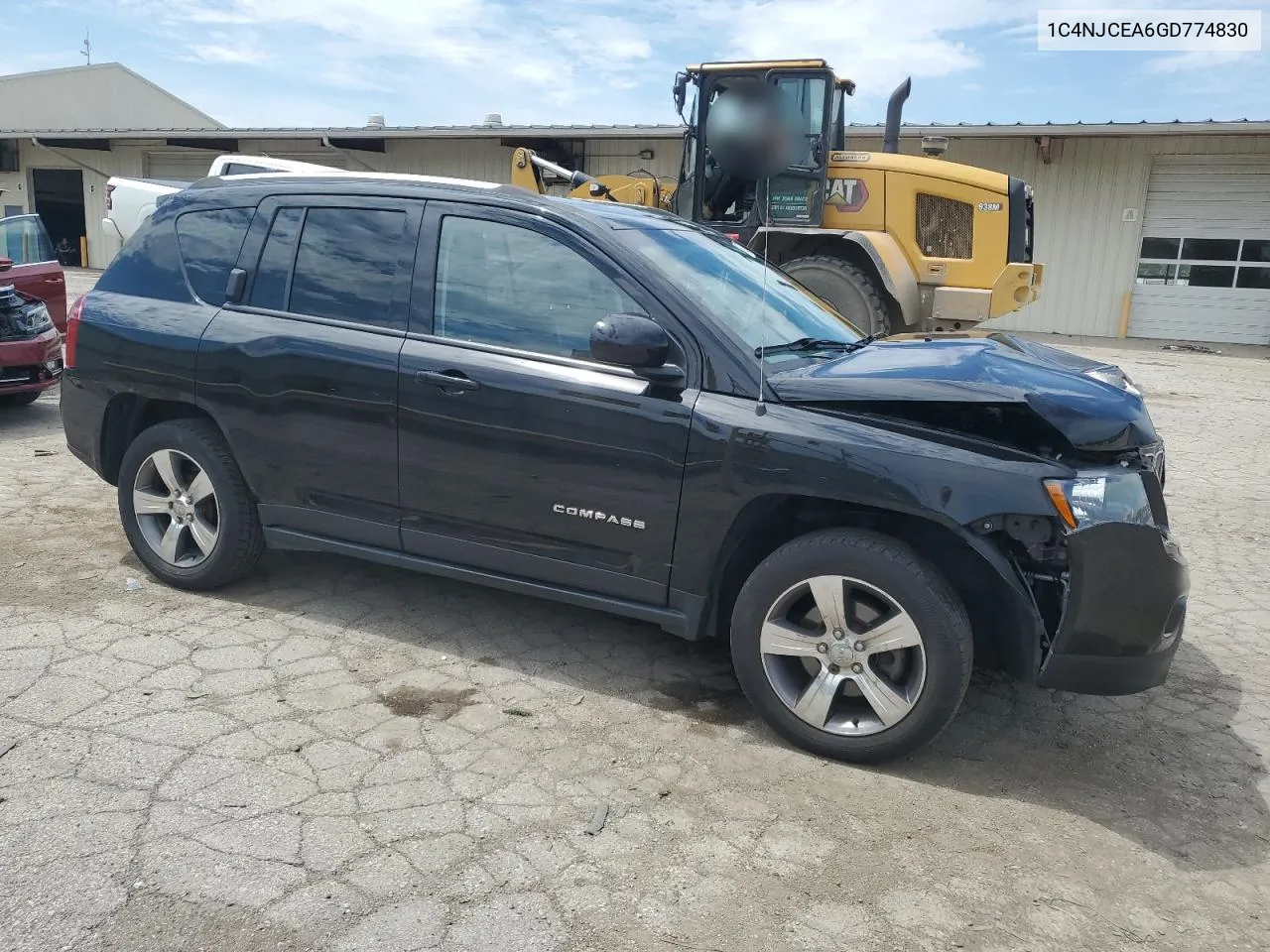 2016 Jeep Compass Latitude VIN: 1C4NJCEA6GD774830 Lot: 62267344