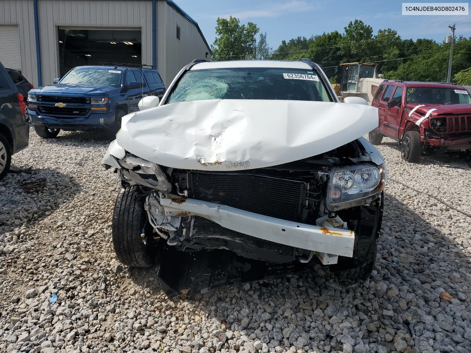 1C4NJDEB4GD802476 2016 Jeep Compass Latitude