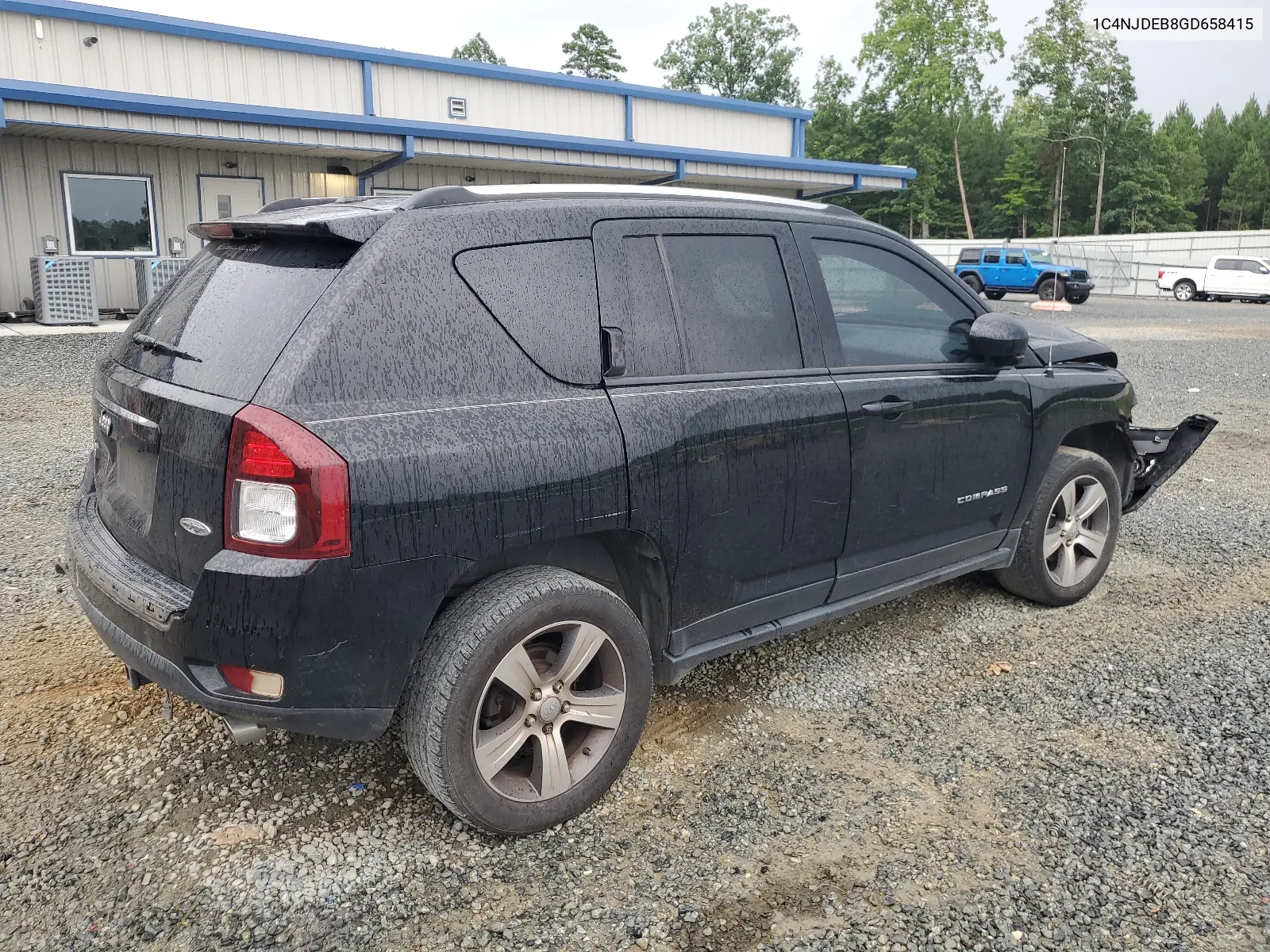 2016 Jeep Compass Latitude VIN: 1C4NJDEB8GD658415 Lot: 64887244