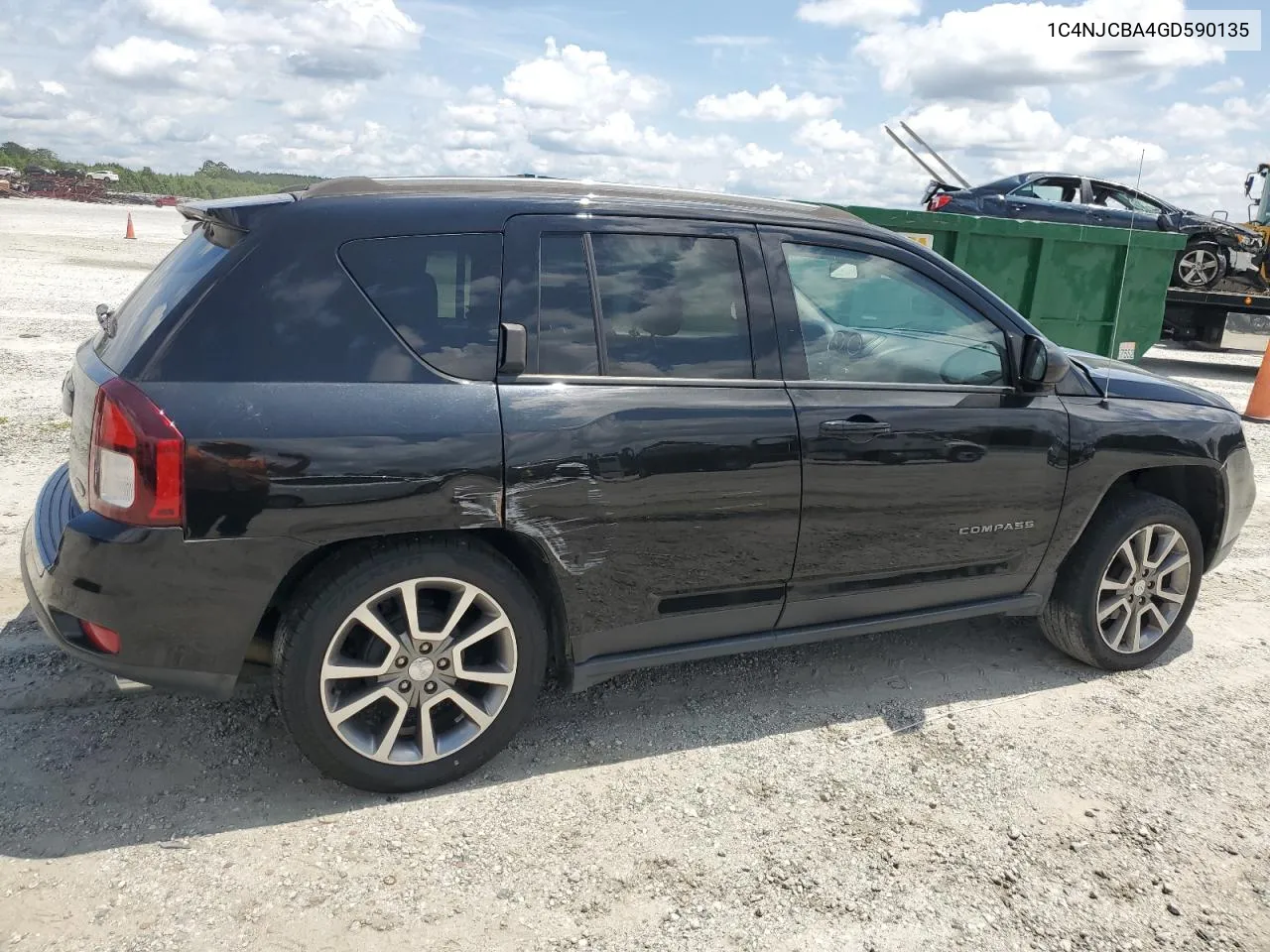 2016 Jeep Compass Sport VIN: 1C4NJCBA4GD590135 Lot: 65173744