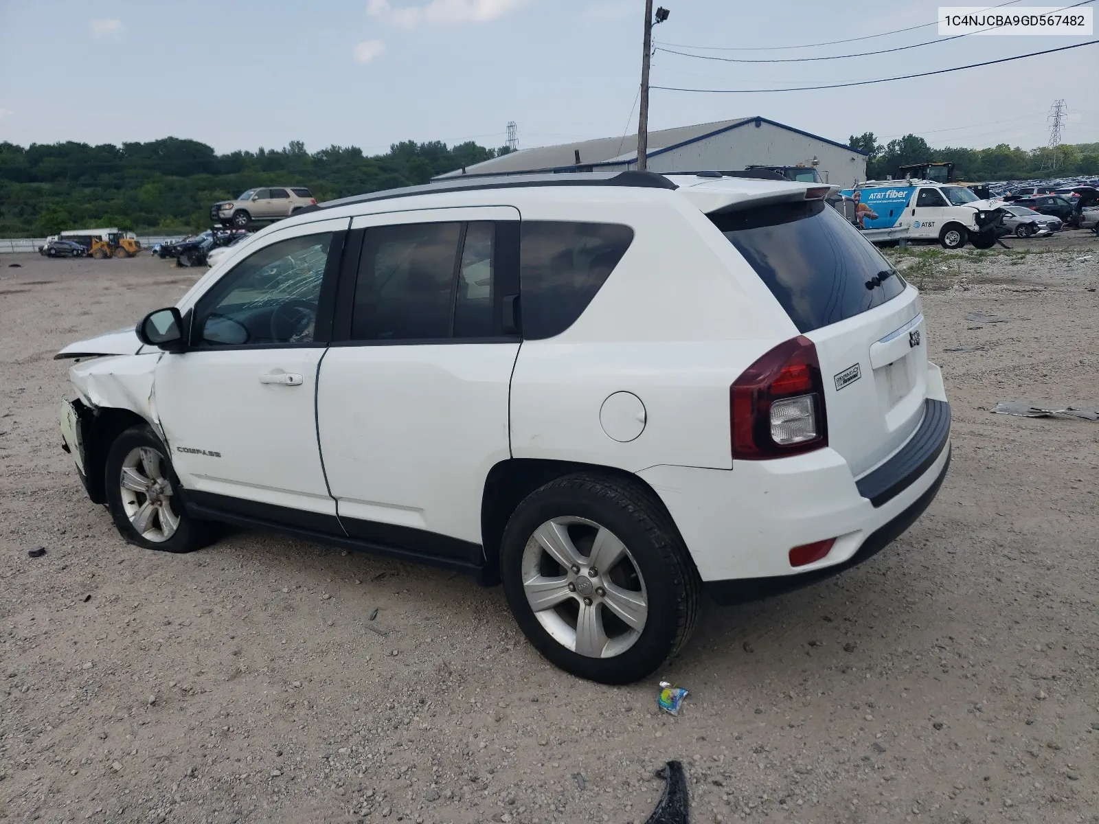 1C4NJCBA9GD567482 2016 Jeep Compass Sport