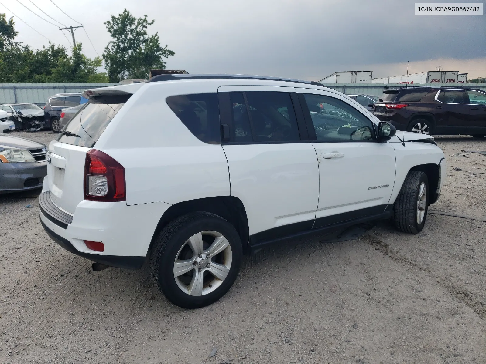 1C4NJCBA9GD567482 2016 Jeep Compass Sport