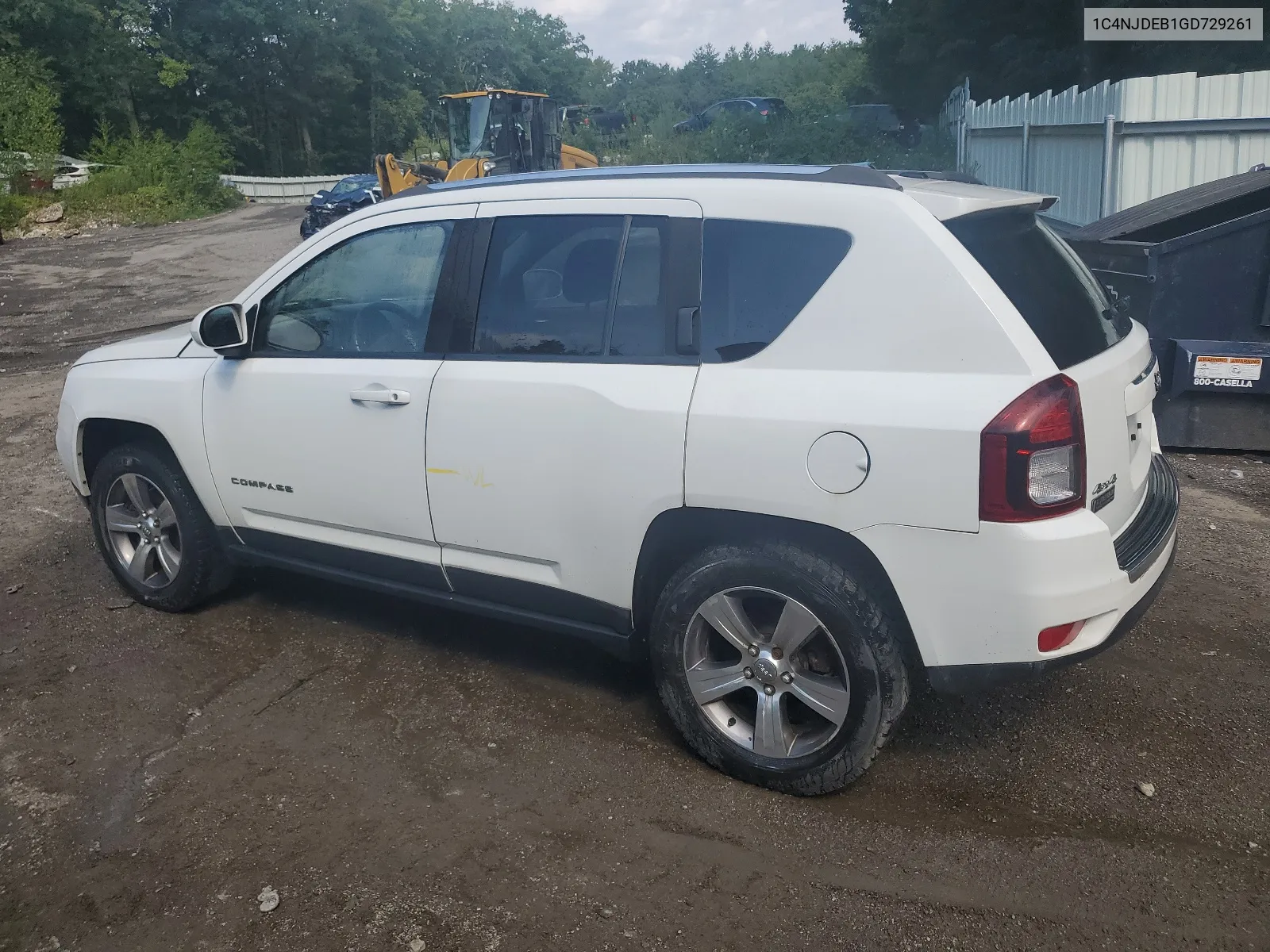 1C4NJDEB1GD729261 2016 Jeep Compass Latitude