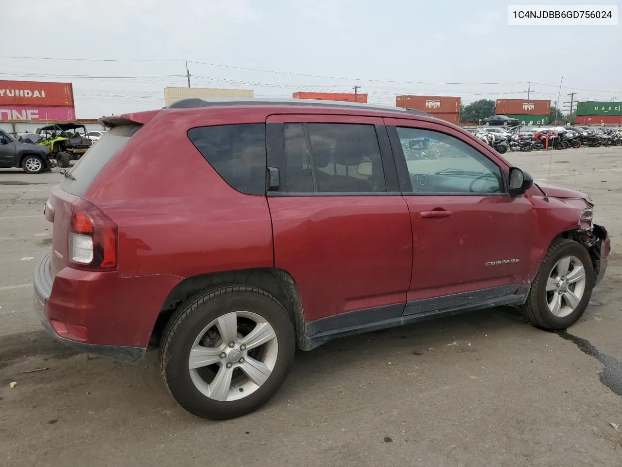 1C4NJDBB6GD756024 2016 Jeep Compass Sport