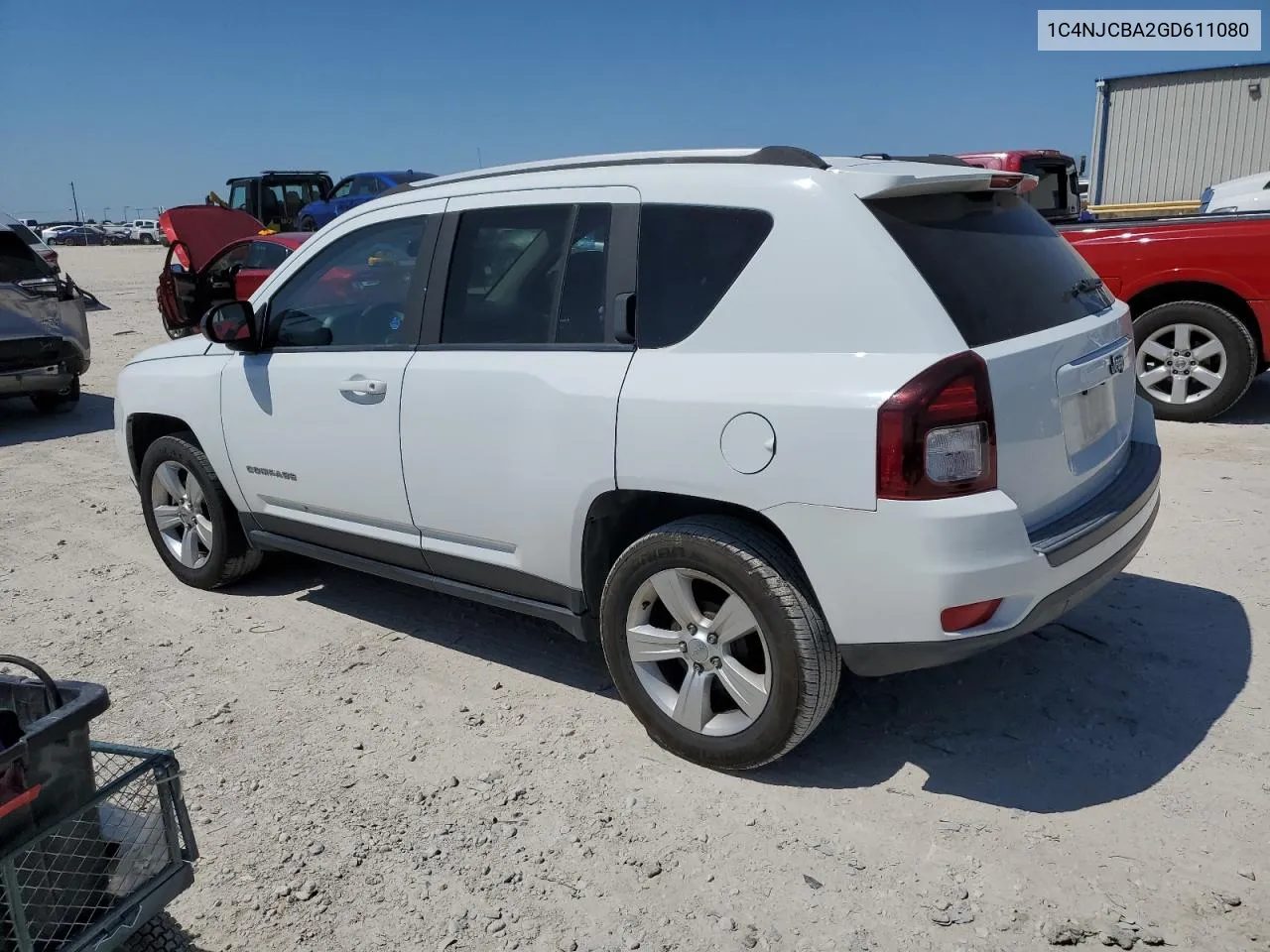 2016 Jeep Compass Sport VIN: 1C4NJCBA2GD611080 Lot: 66997704