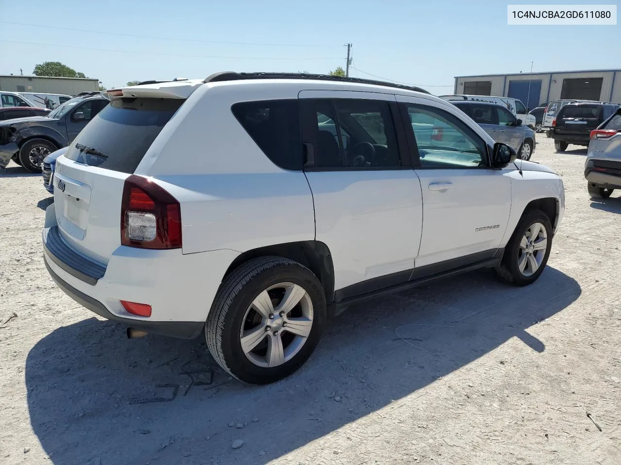 2016 Jeep Compass Sport VIN: 1C4NJCBA2GD611080 Lot: 66997704