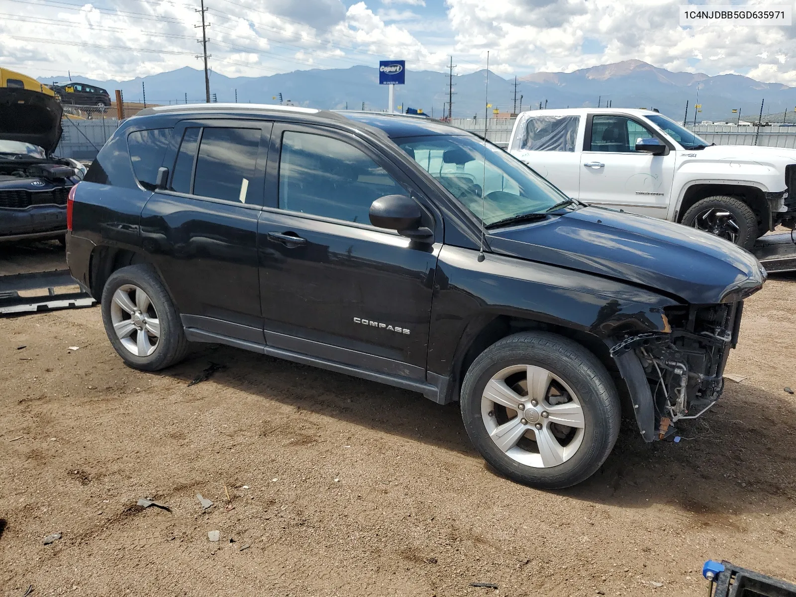 1C4NJDBB5GD635971 2016 Jeep Compass Sport