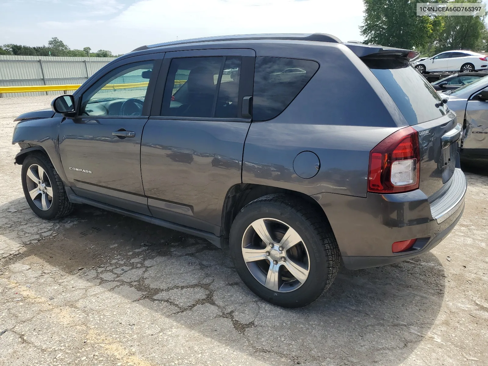 2016 Jeep Compass Latitude VIN: 1C4NJCEA6GD765397 Lot: 67046824