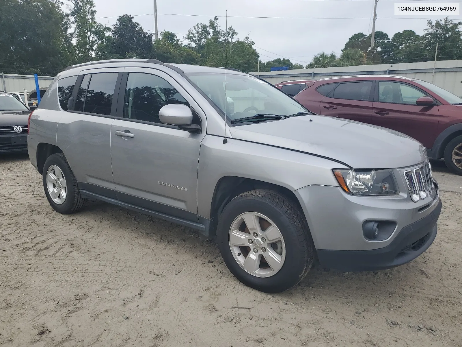 2016 Jeep Compass Latitude VIN: 1C4NJCEB8GD764969 Lot: 67577804