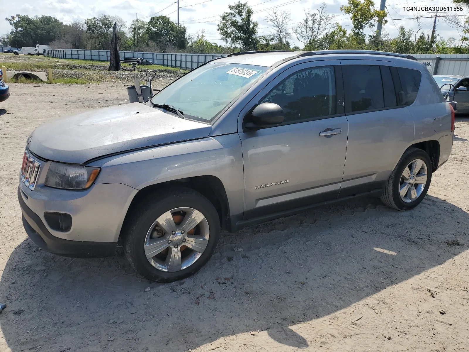 1C4NJCBA3GD611556 2016 Jeep Compass Sport