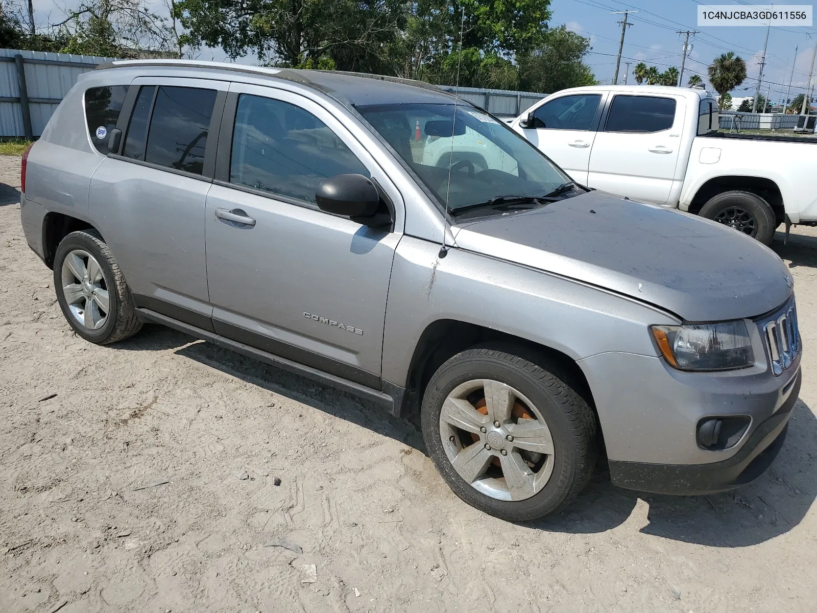 2016 Jeep Compass Sport VIN: 1C4NJCBA3GD611556 Lot: 67579234