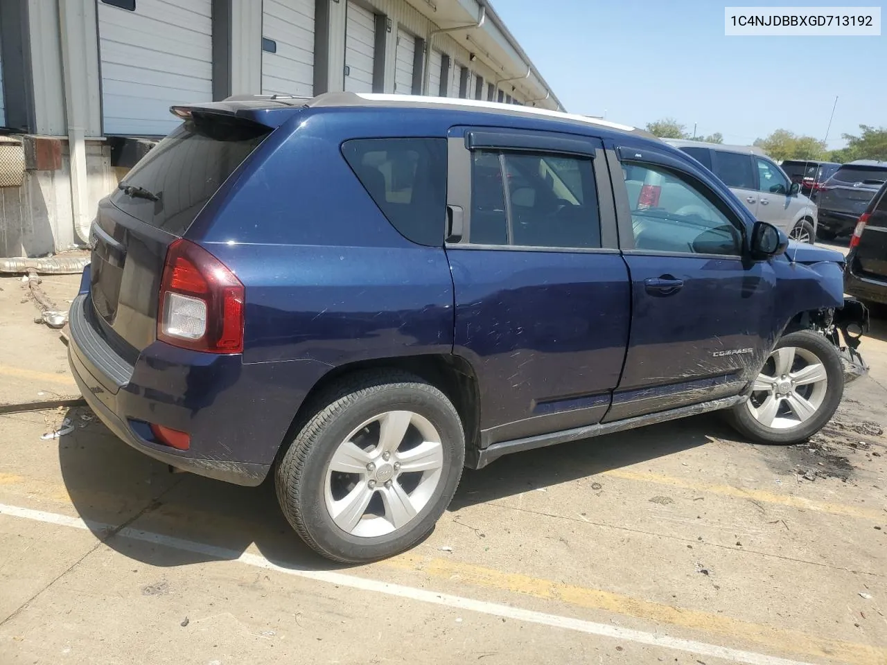 2016 Jeep Compass Sport VIN: 1C4NJDBBXGD713192 Lot: 68289684