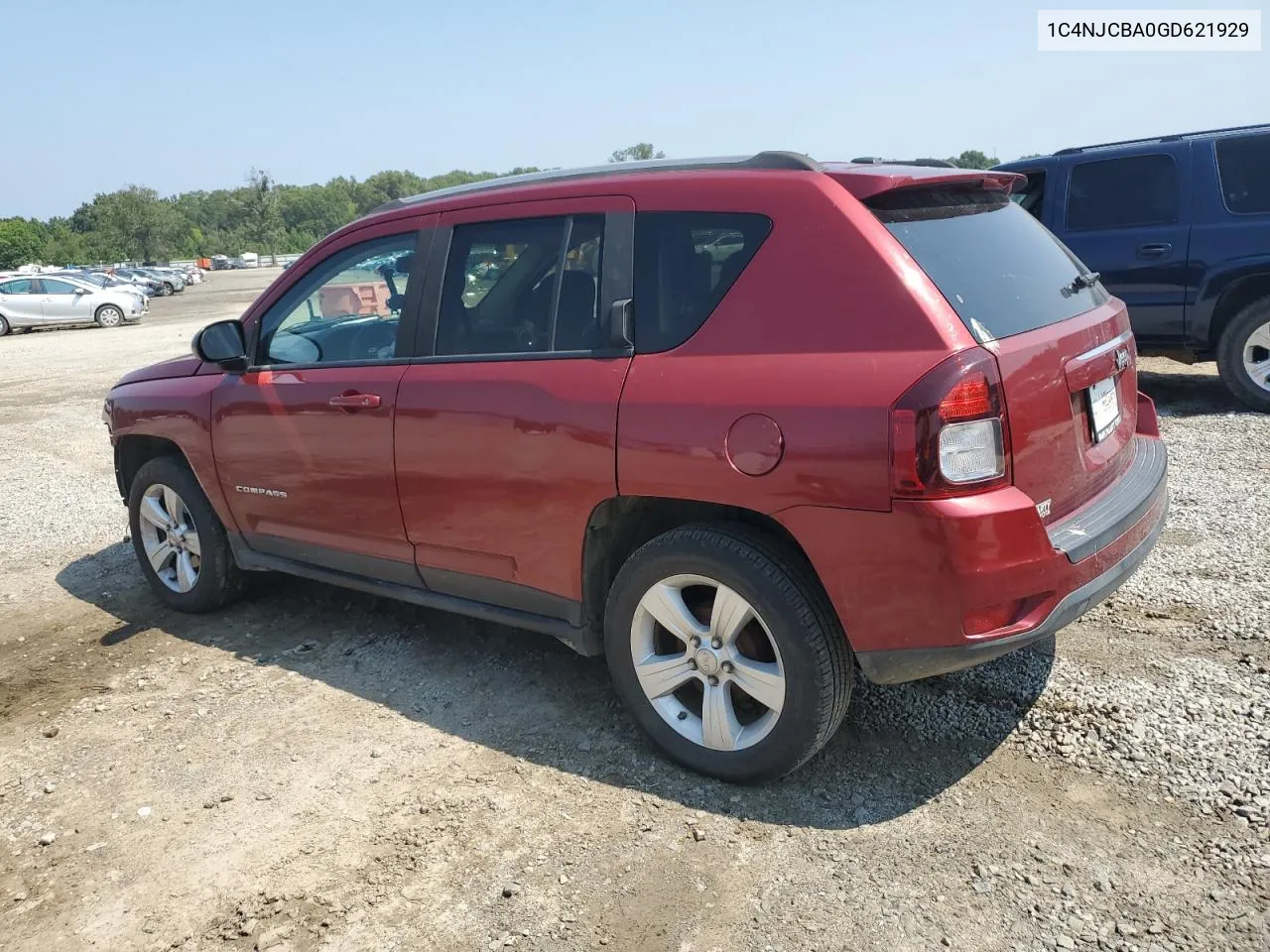 2016 Jeep Compass Sport VIN: 1C4NJCBA0GD621929 Lot: 68302594