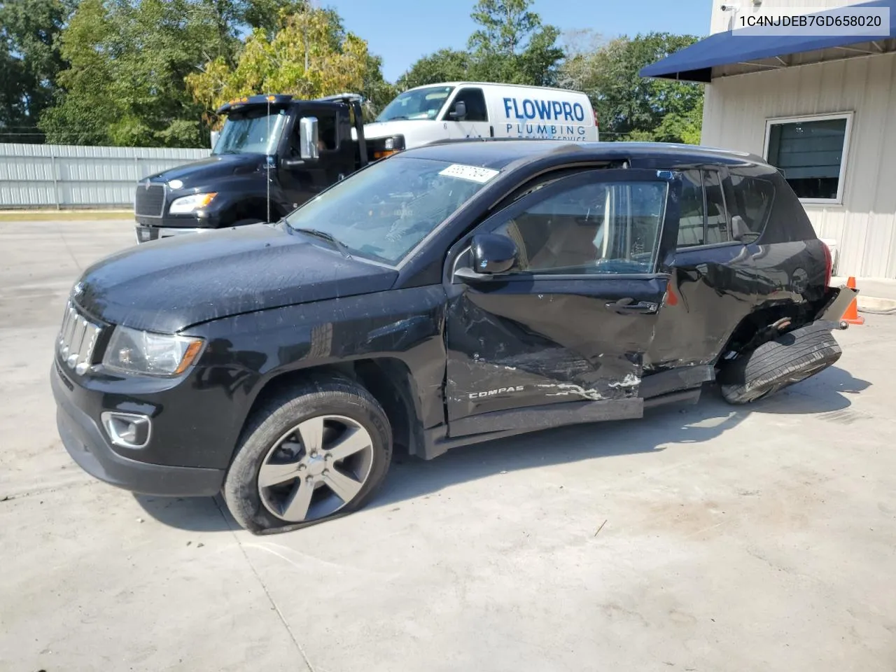 1C4NJDEB7GD658020 2016 Jeep Compass Latitude