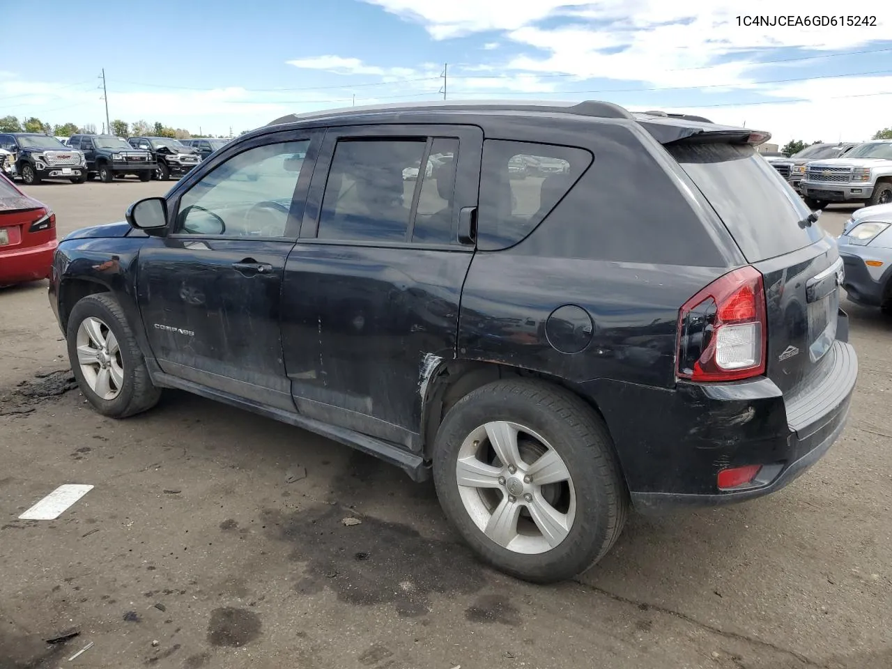 2016 Jeep Compass Latitude VIN: 1C4NJCEA6GD615242 Lot: 68655174