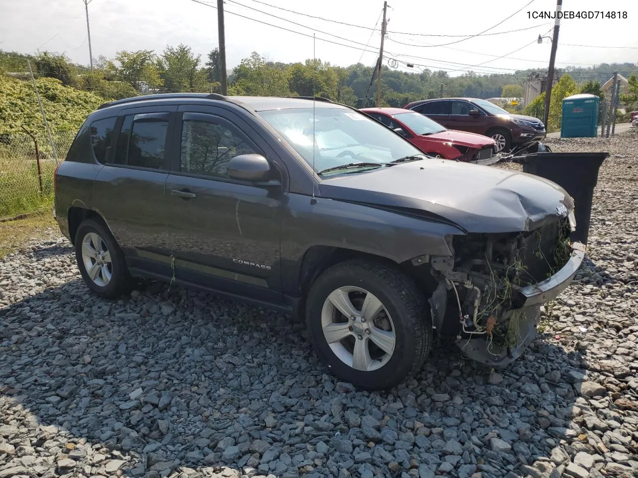 1C4NJDEB4GD714818 2016 Jeep Compass Latitude