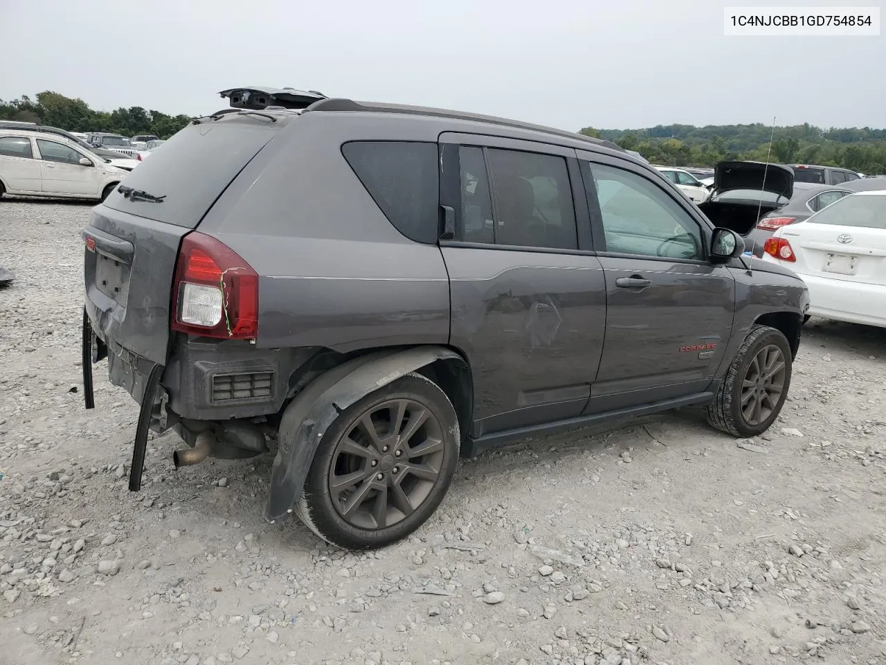 2016 Jeep Compass Sport VIN: 1C4NJCBB1GD754854 Lot: 68869784