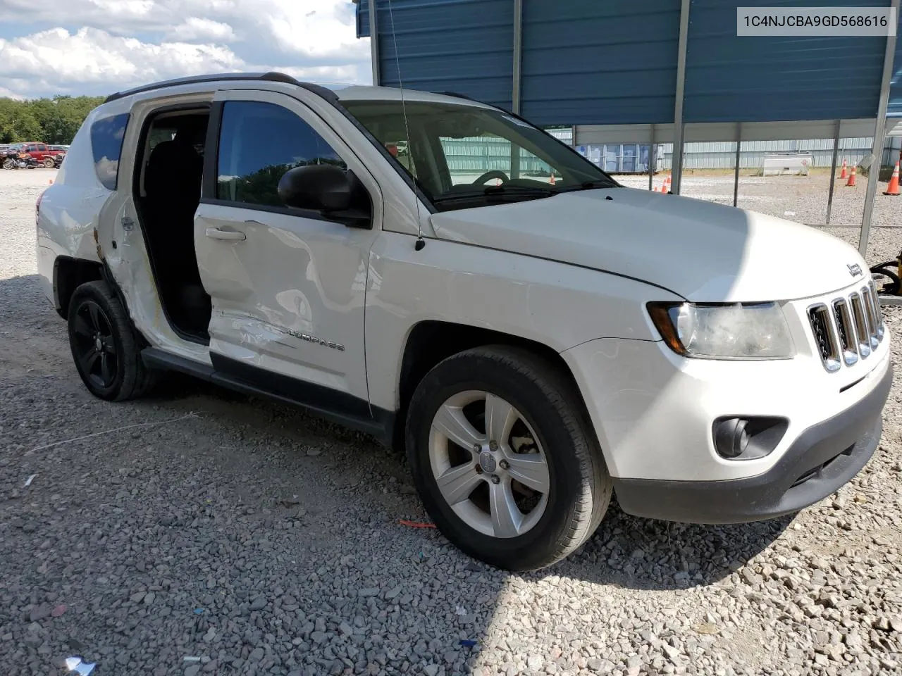 2016 Jeep Compass Sport VIN: 1C4NJCBA9GD568616 Lot: 68938304