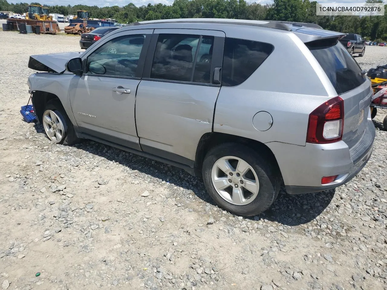 2016 Jeep Compass Sport VIN: 1C4NJCBA4GD792876 Lot: 68942404