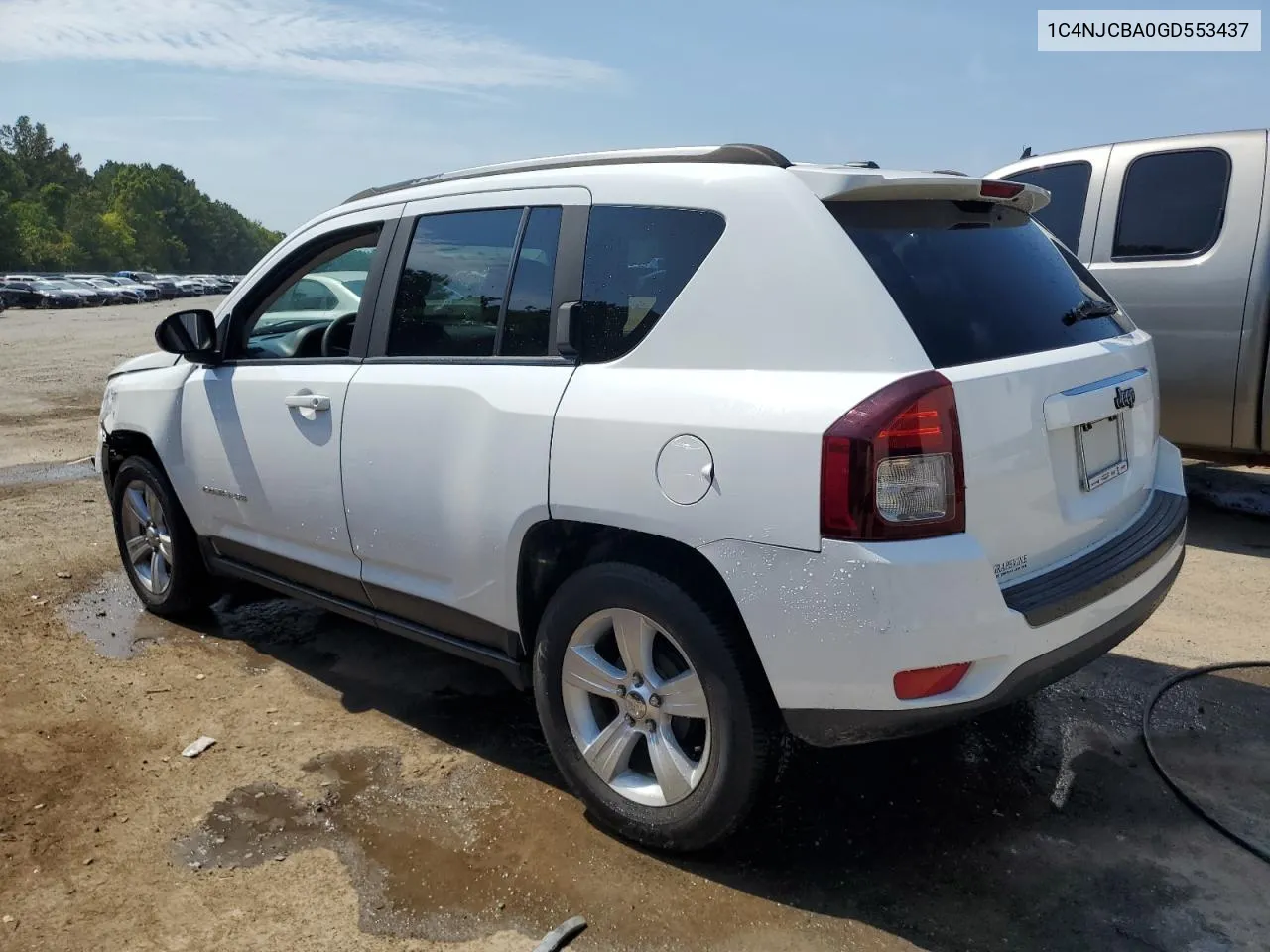 2016 Jeep Compass Sport VIN: 1C4NJCBA0GD553437 Lot: 69214734