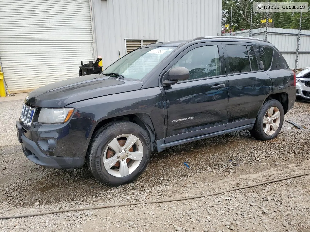 2016 Jeep Compass Sport VIN: 1C4NJDBB1GD638253 Lot: 69701864