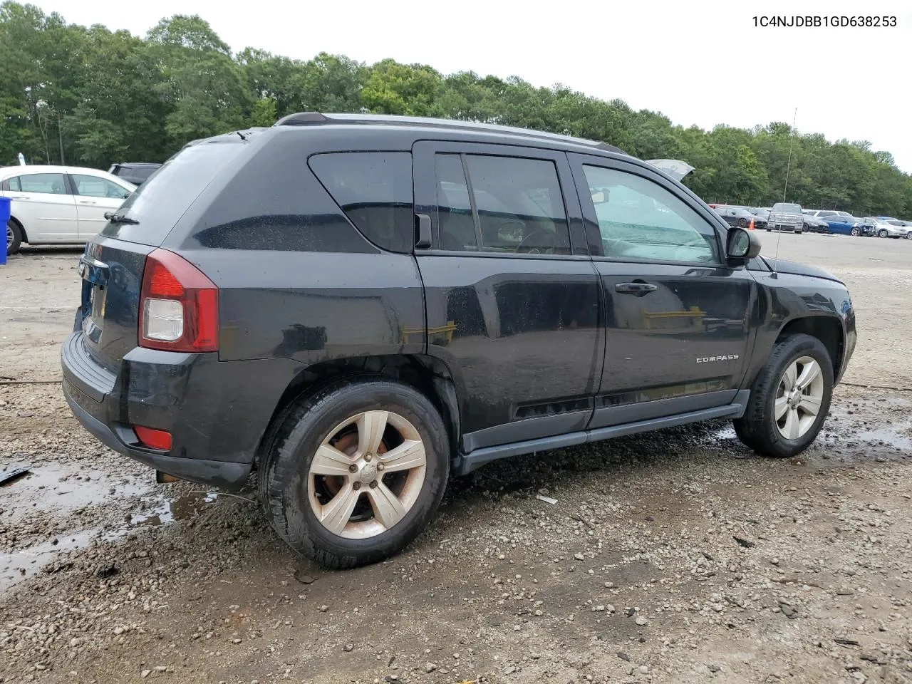 2016 Jeep Compass Sport VIN: 1C4NJDBB1GD638253 Lot: 69701864