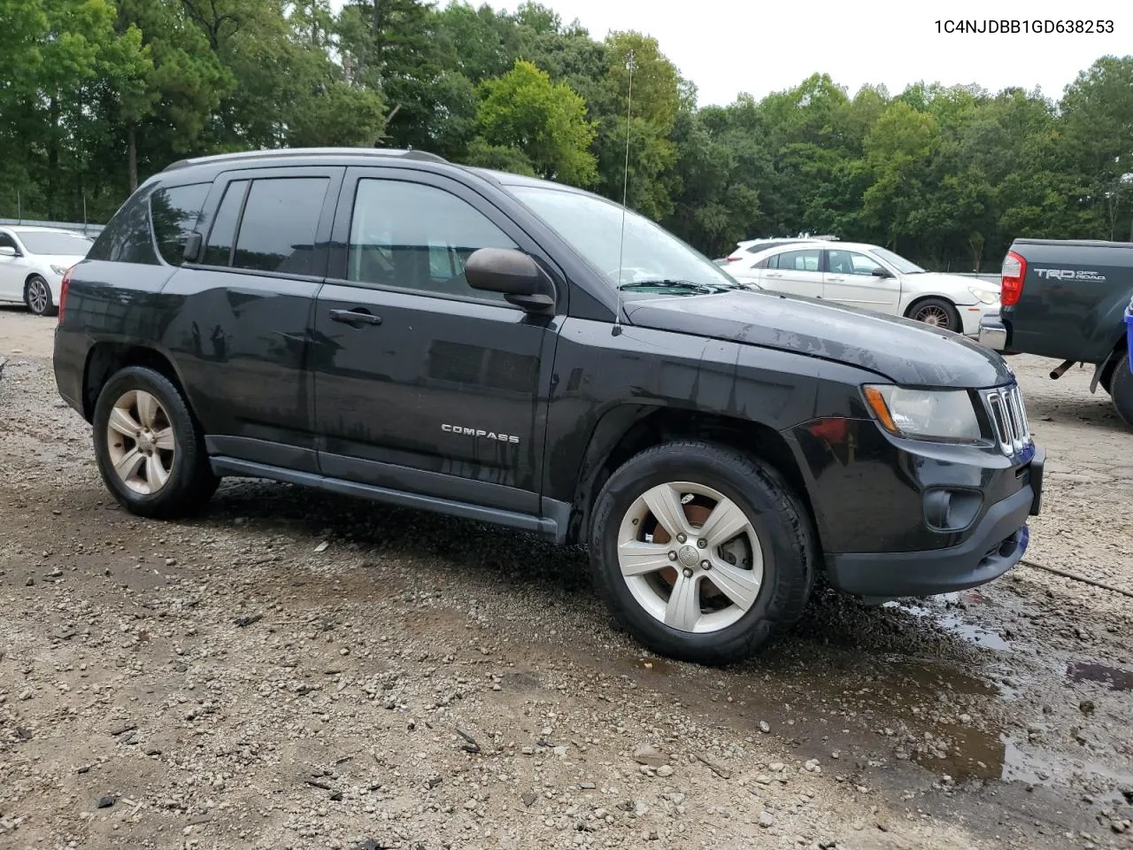 2016 Jeep Compass Sport VIN: 1C4NJDBB1GD638253 Lot: 69701864