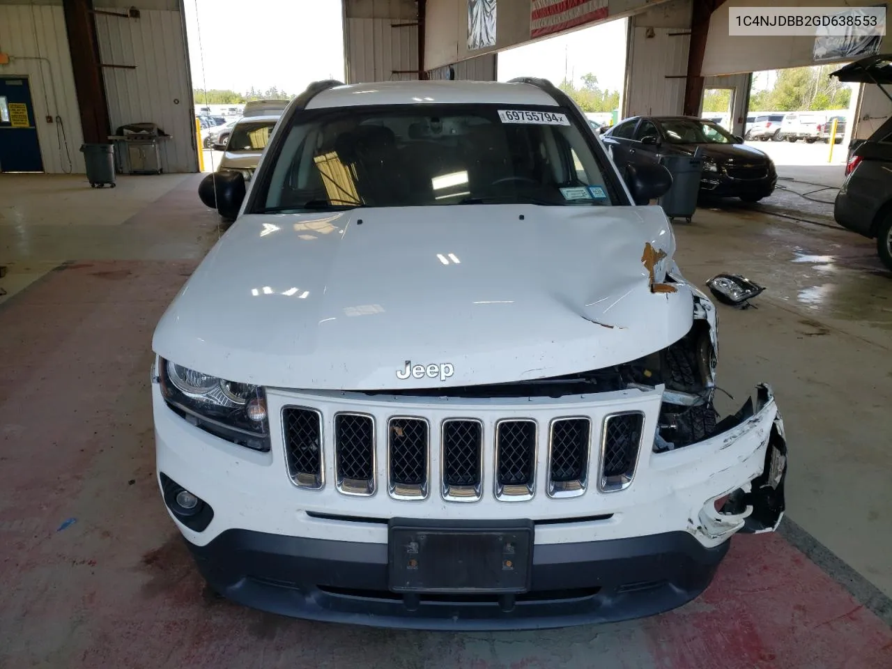 1C4NJDBB2GD638553 2016 Jeep Compass Sport