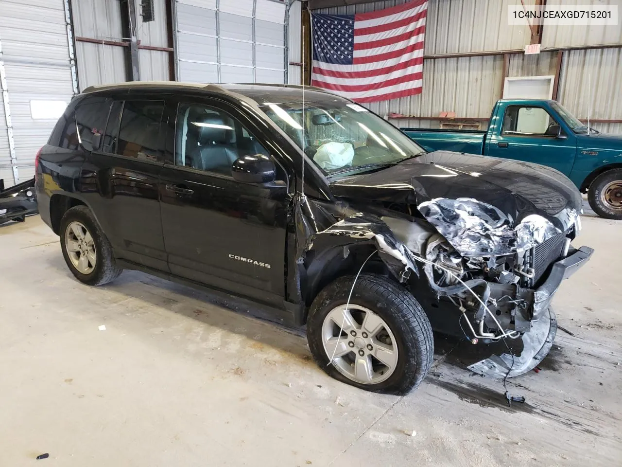 2016 Jeep Compass Latitude VIN: 1C4NJCEAXGD715201 Lot: 69859334