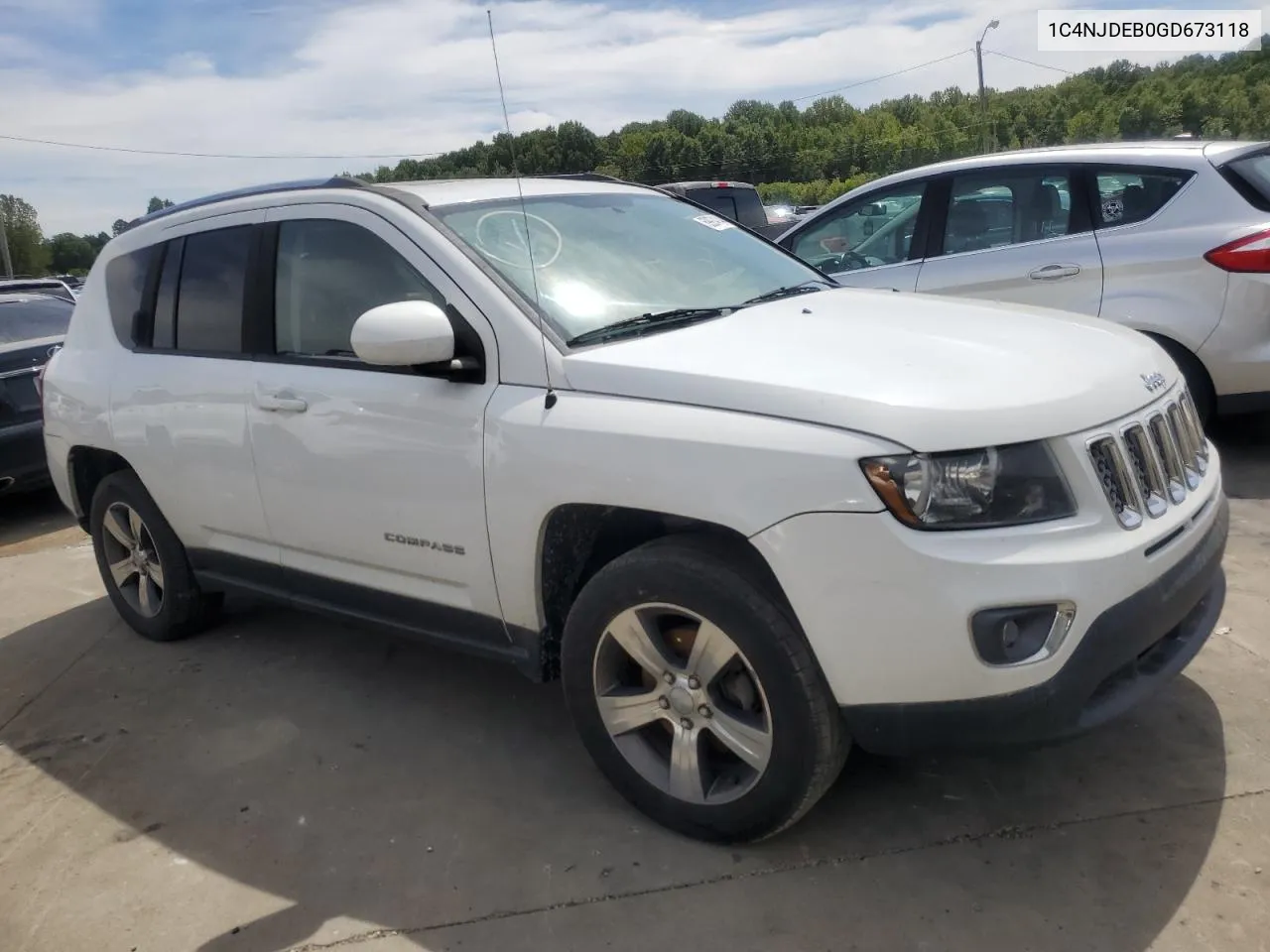 1C4NJDEB0GD673118 2016 Jeep Compass Latitude