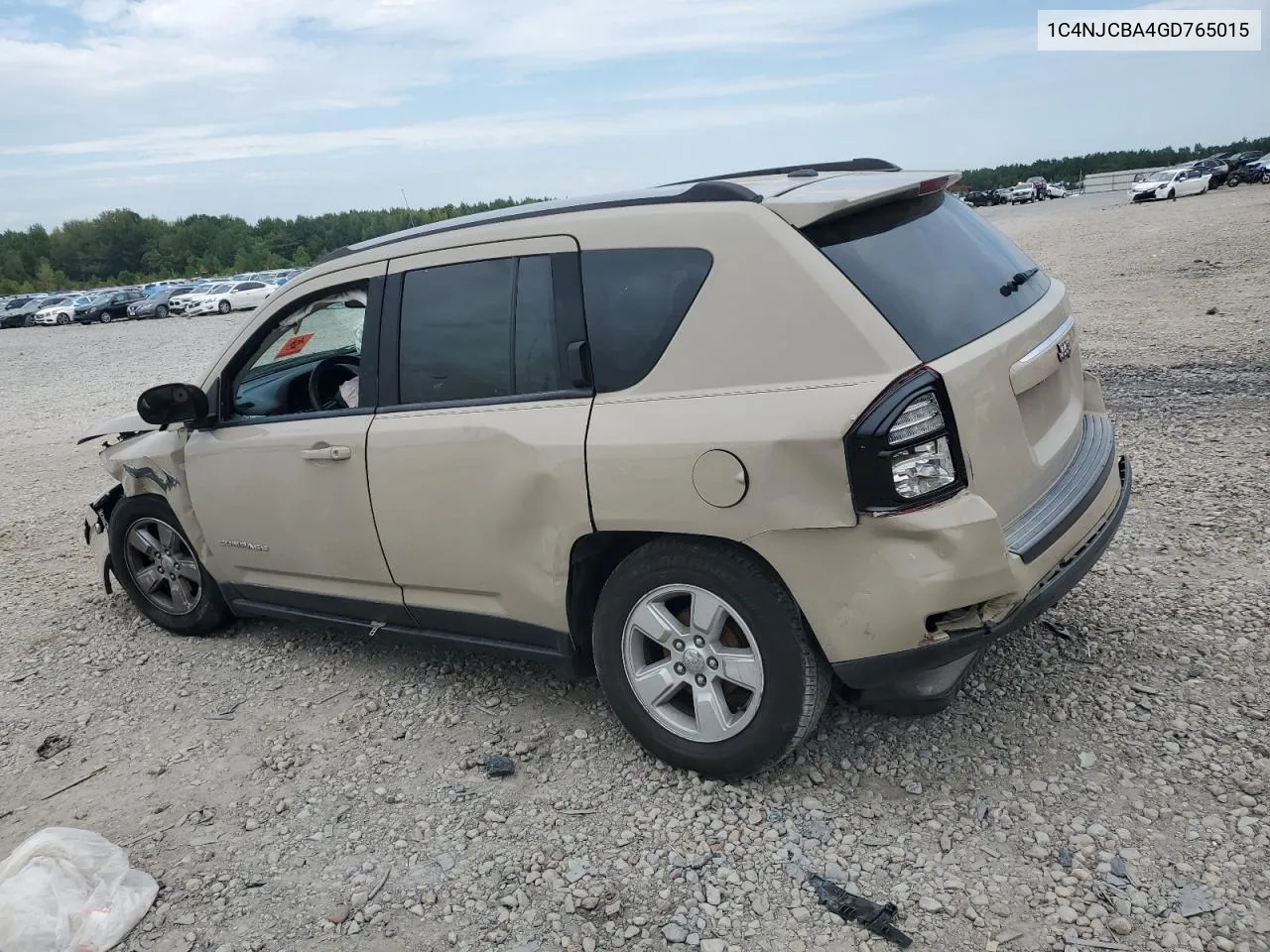 2016 Jeep Compass Sport VIN: 1C4NJCBA4GD765015 Lot: 70033104