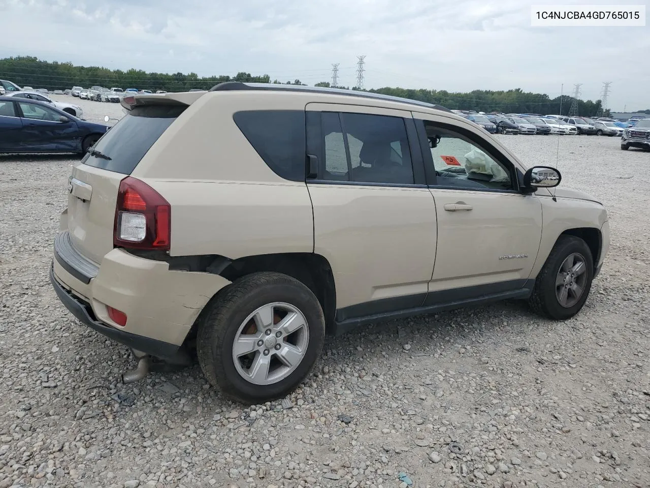 2016 Jeep Compass Sport VIN: 1C4NJCBA4GD765015 Lot: 70033104