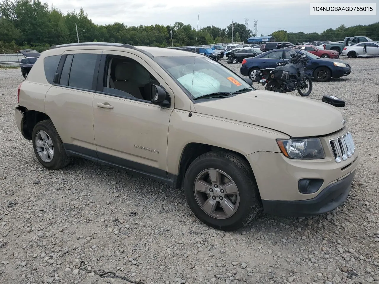 2016 Jeep Compass Sport VIN: 1C4NJCBA4GD765015 Lot: 70033104