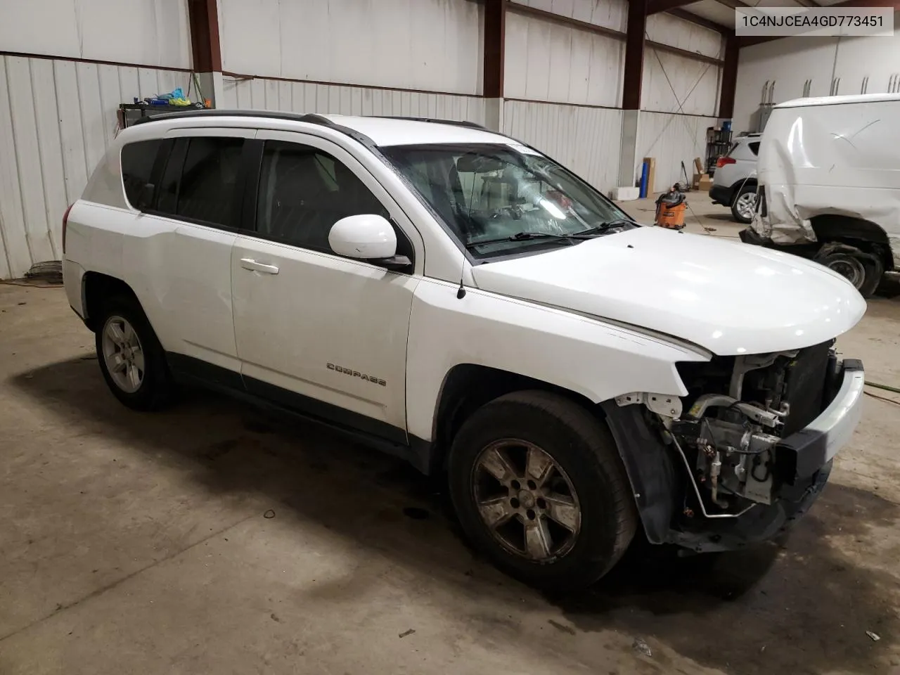 2016 Jeep Compass Latitude VIN: 1C4NJCEA4GD773451 Lot: 70214144